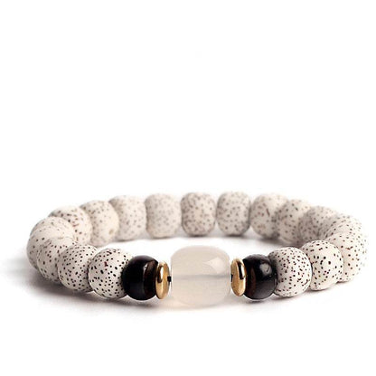 Bodhi Seed Root Bracelet Single Circle Bracelet Beads Beaded - www.Shopthatapp.com