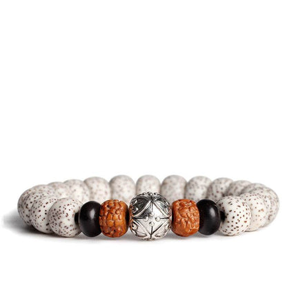 Bodhi Seed Root Bracelet Single Circle Bracelet Beads Beaded - www.Shopthatapp.com