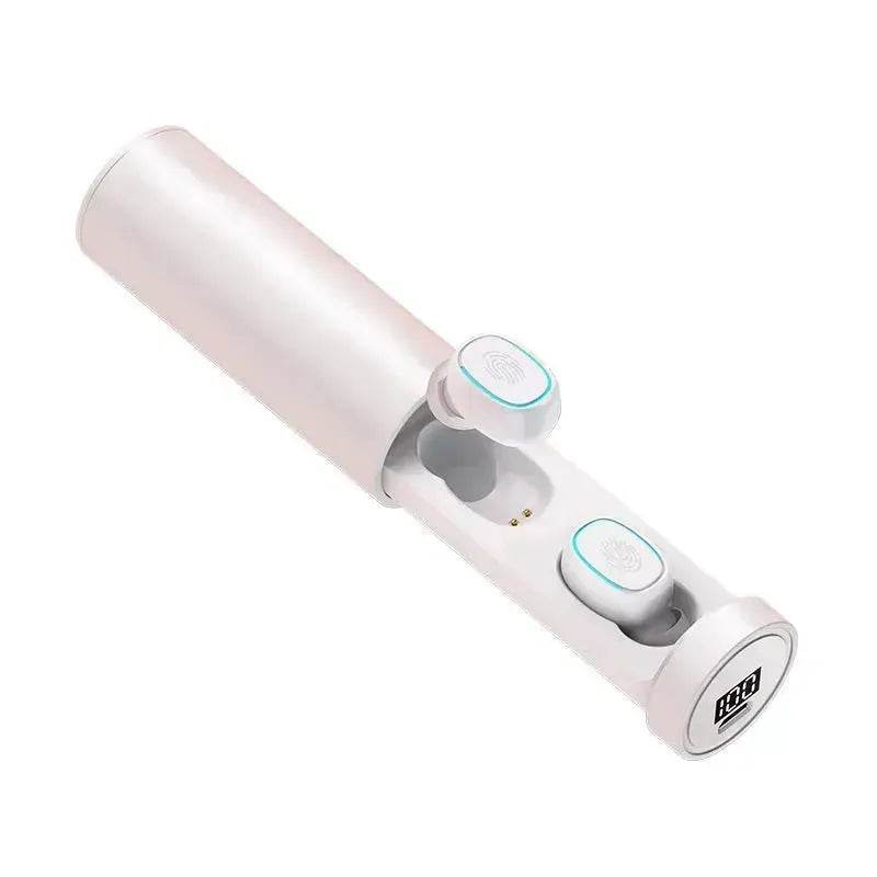 TWS Bluetooth Earphones V5.0 Wireless In-ear Stereo Sound MIC Headphones 8D HIFI Noise Canceling Sport Headsets for IOS Android - www.Shopthatapp.com