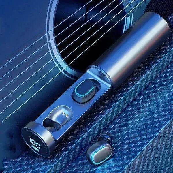 TWS Bluetooth Earphones V5.0 Wireless In-ear Stereo Sound MIC Headphones 8D HIFI Noise Canceling Sport Headsets for IOS Android - www.Shopthatapp.com