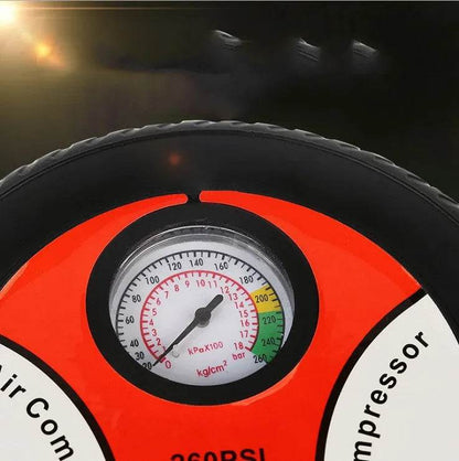Car Battery Car Portable Tire Electric Inflator - www.Shopthatapp.com