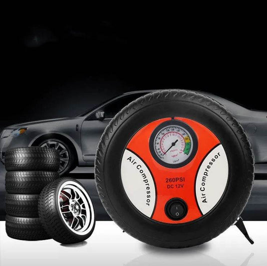 Car Battery Car Portable Tire Electric Inflator - www.Shopthatapp.com