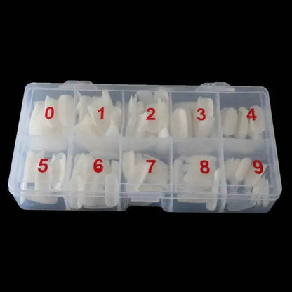 500 pcs DIY plastic fake Nail - www.Shopthatapp.com