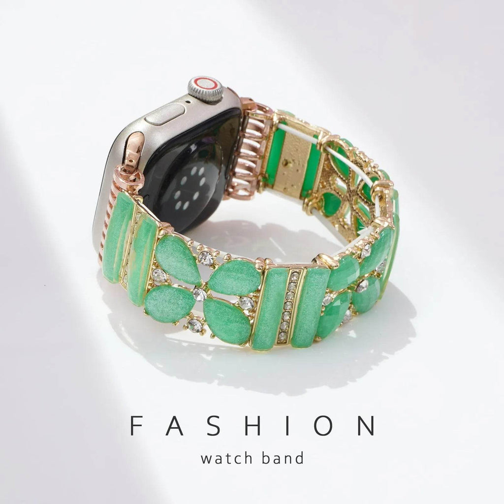 Strap Green Jewelry Watch Band Bracelet women - www.Shopthatapp.com