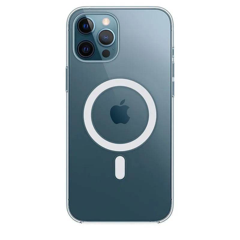 12 Magnetic Phone Case Anti-drop Transparent Protective Cover - www.Shopthatapp.com