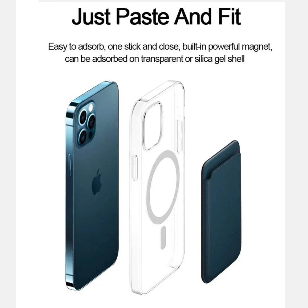 12 Magnetic Phone Case Anti-drop Transparent Protective Cover - www.Shopthatapp.com