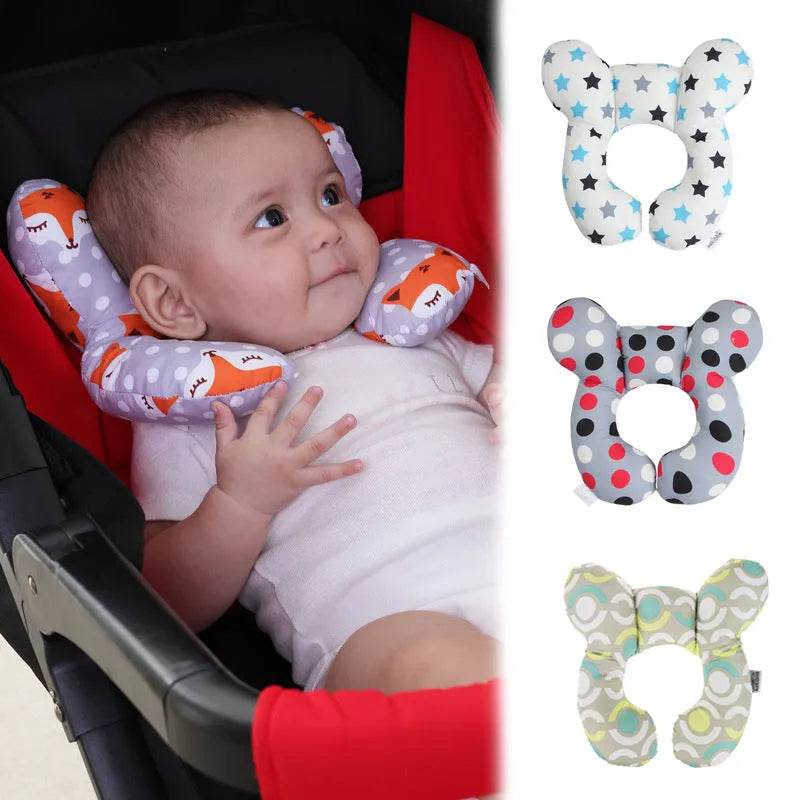 Baby U-shaped Pillow, Neck Protector, Stroller, Baby Pillow - www.Shopthatapp.com