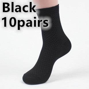 Socks men's new bamboo fiber men's business socks - www.Shopthatapp.com