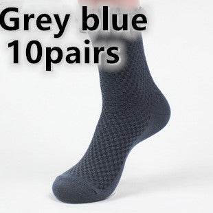 Socks men's new bamboo fiber men's business socks - www.Shopthatapp.com