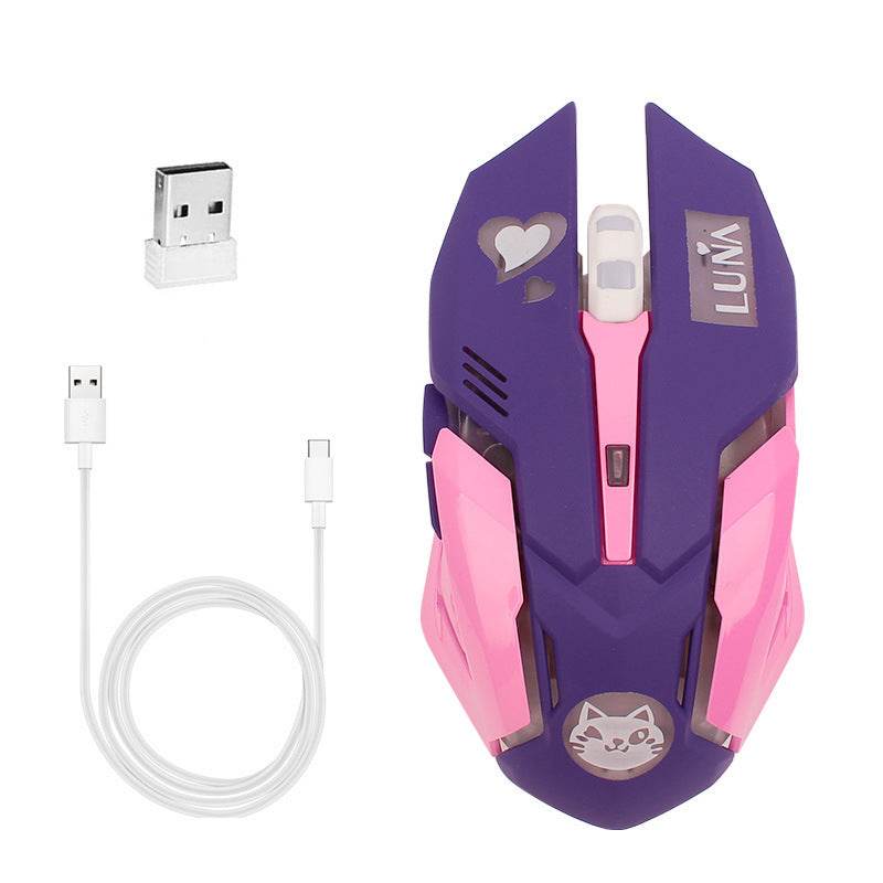 Computer Peripheral Accessories Mute Gaming Mouse - www.Shopthatapp.com