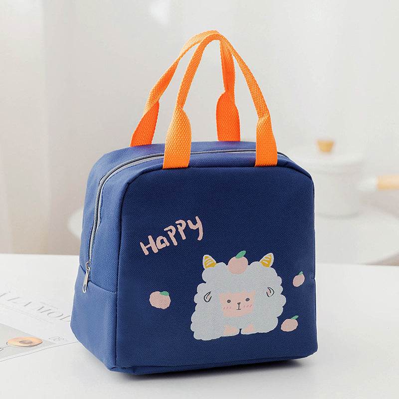 Portable Insulated Cartoon Girls Lunch Bag for Kids - www.Shopthatapp.com
