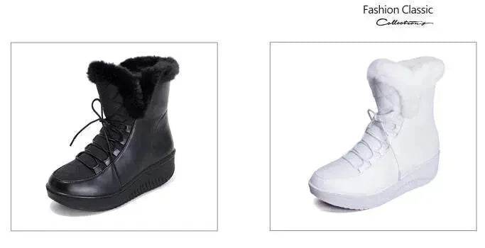 Women's Winter Boots faux fur winter shoe for women knee high winter boot - www.Shopthatapp.com