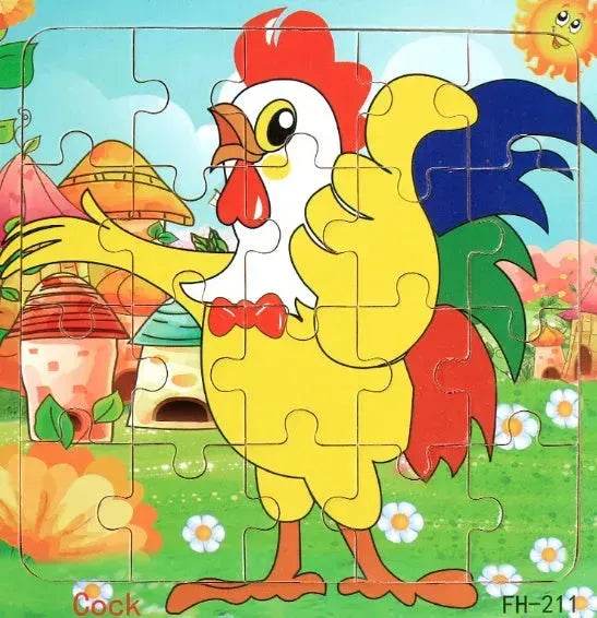 Wooden jigsaw puzzle toy - www.Shopthatapp.com