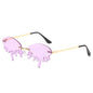 Sunglasses Personality Tear-shaped Visor Glasses - www.Shopthatapp.com