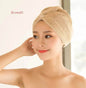 Women's Microfiber Hair Dryer Cap Absorbent Hair Towel. - www.Shopthatapp.com
