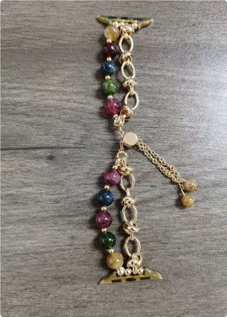 Women Fashion Smart watch Beaded Replacement Watch strap - www.Shopthatapp.com