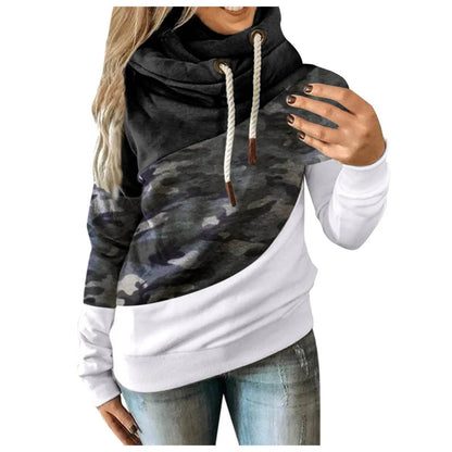 Casual Fashion Women Camouflage Winter hoodie Sweatshirt Pullover Top - www.Shopthatapp.com