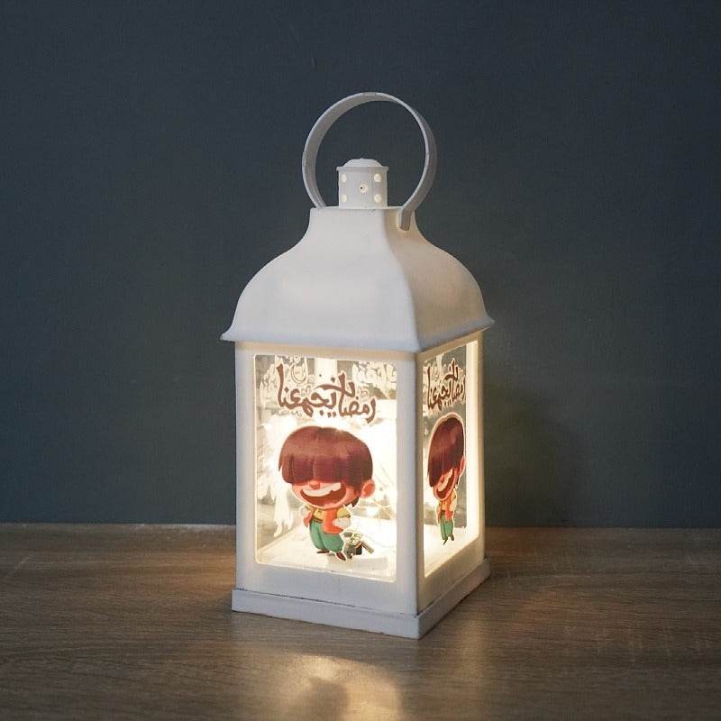 Wind Lantern Plastic Decoration For Eid Mubarak Ornament - www.Shopthatapp.com
