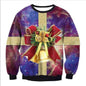 UGLY CHRISTMAS SWEATER Vacation Santa Elf Funny Womens Men Sweaters Tops Autumn Winter Clothing - www.Shopthatapp.com