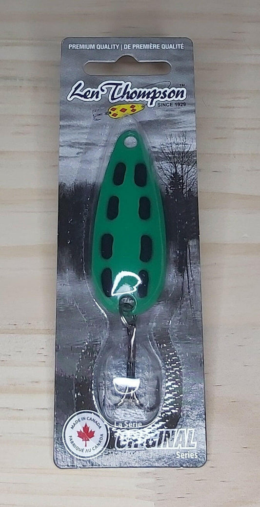 Len Thompson Green Frog Spoons - www.Shopthatapp.com