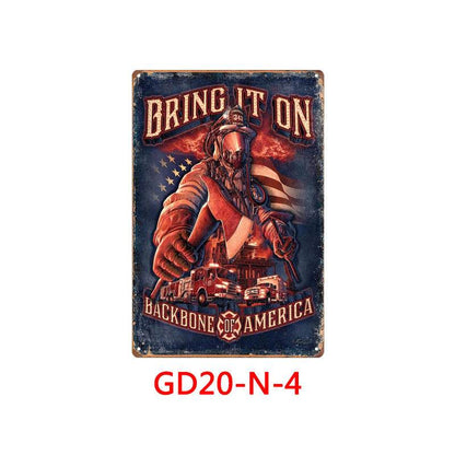 Retro Tin Painting Bar Home KTV Wall Hanging Novelty signs Decor - www.Shopthatapp.com