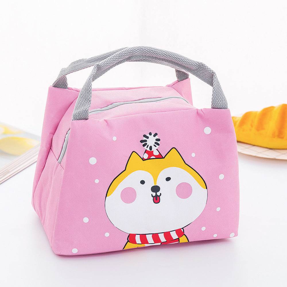 Cute Cartoon Lunch Bag – Insulated for Kids & Students - www.Shopthatapp.com