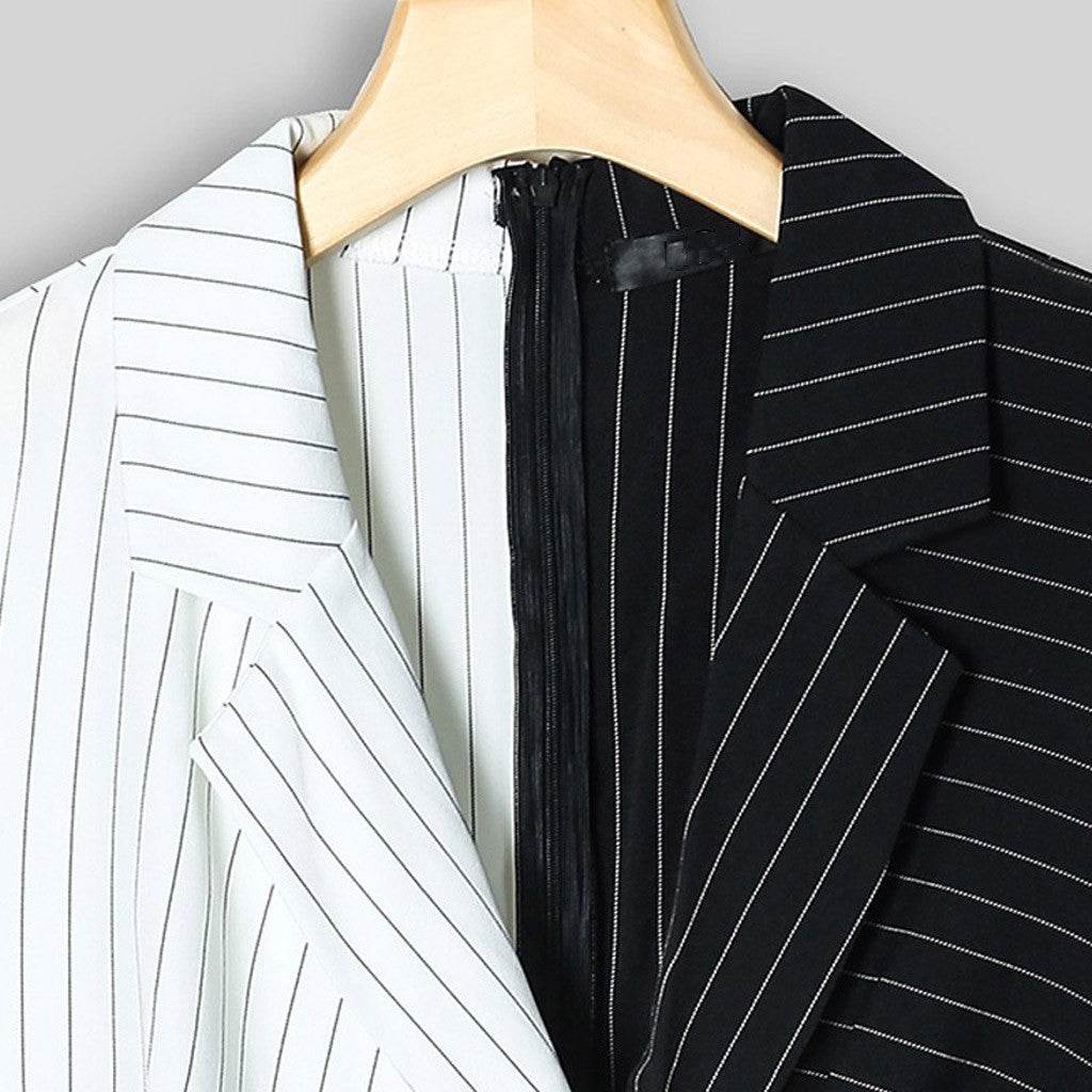 Fashion Suit Women Blazer Dress Turn Down Neck Long Sleeve - www.Shopthatapp.com