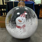 Inflatable Snowman Santa Claus Hanging Christmas Ball decoration - www.Shopthatapp.com