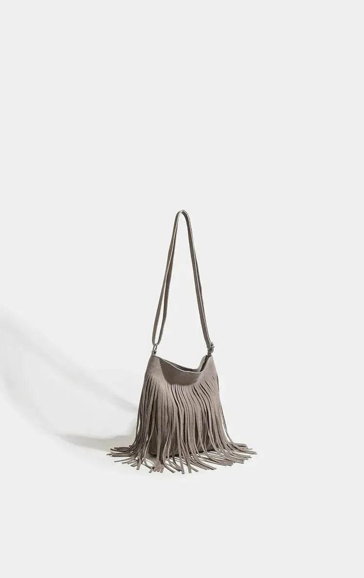 Artistic Tassel fringe Messenger Bag Simple And Popular Shoulder Bag - www.Shopthatapp.com