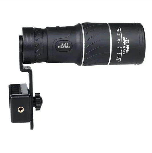 16X52 Dual Focus Zoom Optics  Night Vision Best Monocular High Definition Telescope for Adults - www.Shopthatapp.com