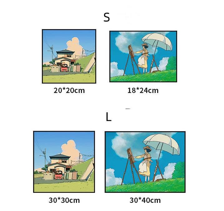 Voice-controlled Modern Minimalist New Night Light Desktop Decoration Hallway Bedroom Lighting Painting - www.Shopthatapp.com