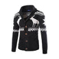 Men's fawn Deer Button Christmas cardigan sweater - www.Shopthatapp.com