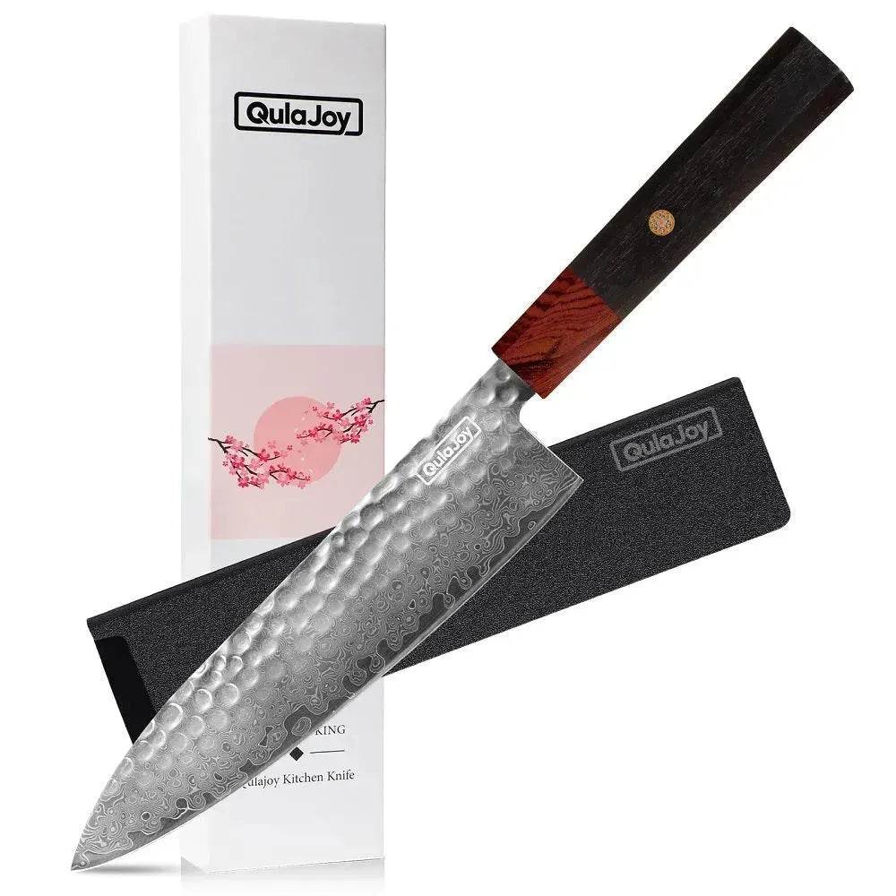 Hand-Hammered Sharp Japanese Professional Chef Knives - www.Shopthatapp.com