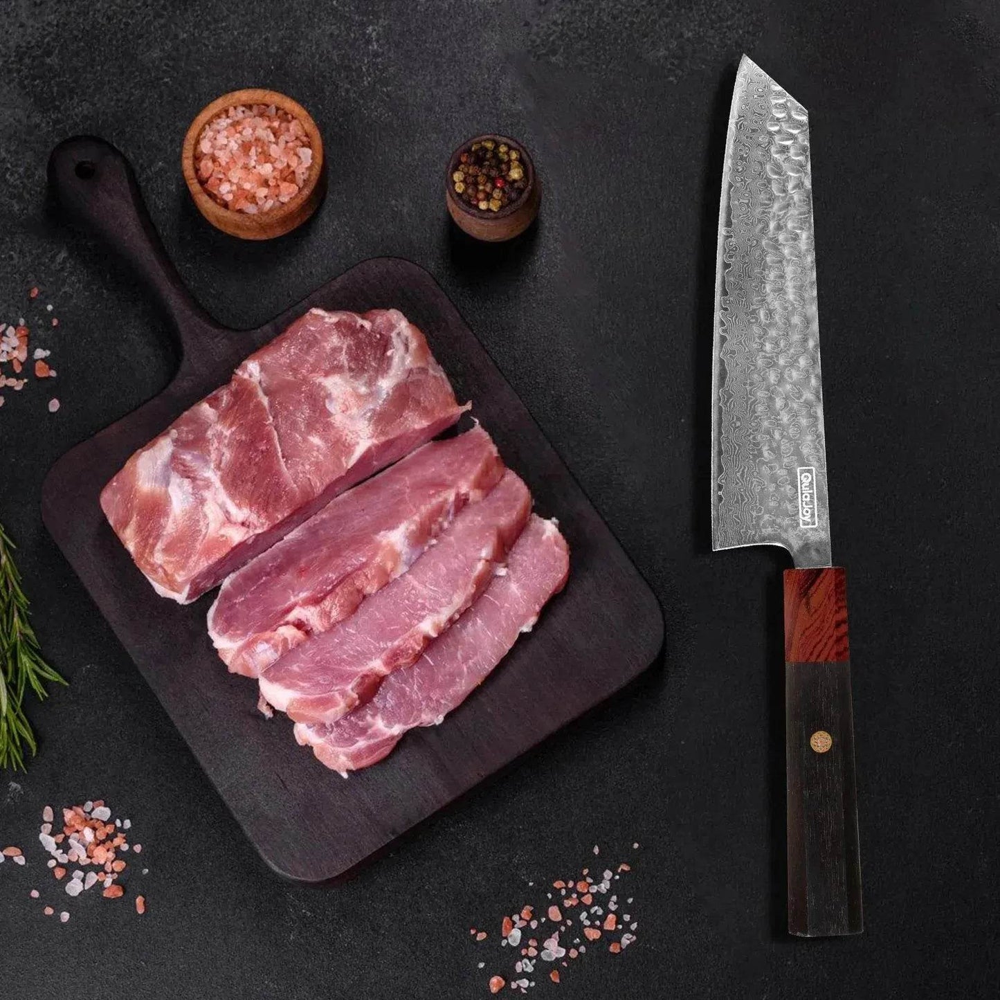 Hand-Hammered Sharp Japanese Professional Chef Knives - www.Shopthatapp.com