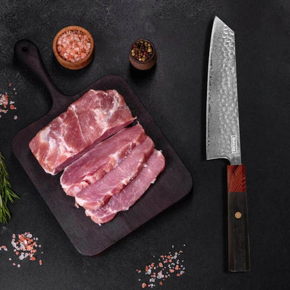 Hand-Hammered Sharp Japanese Professional Chef Knives - www.Shopthatapp.com