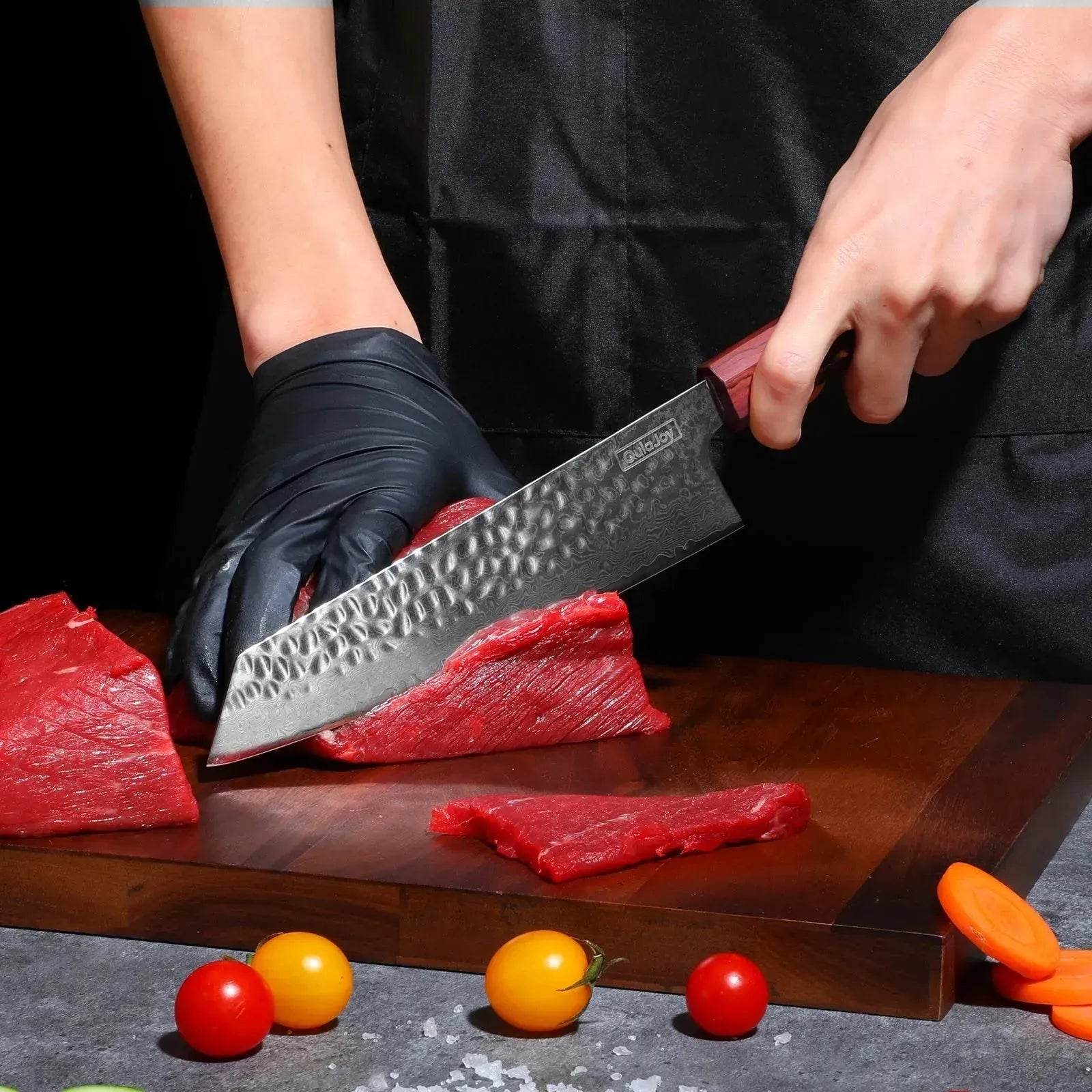 Hand-Hammered Sharp Japanese Professional Chef Knives - www.Shopthatapp.com