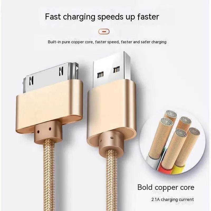 Applicable Data Cable Charging Fast Charging Mobile Phone Tablet Charging Cable - www.Shopthatapp.com