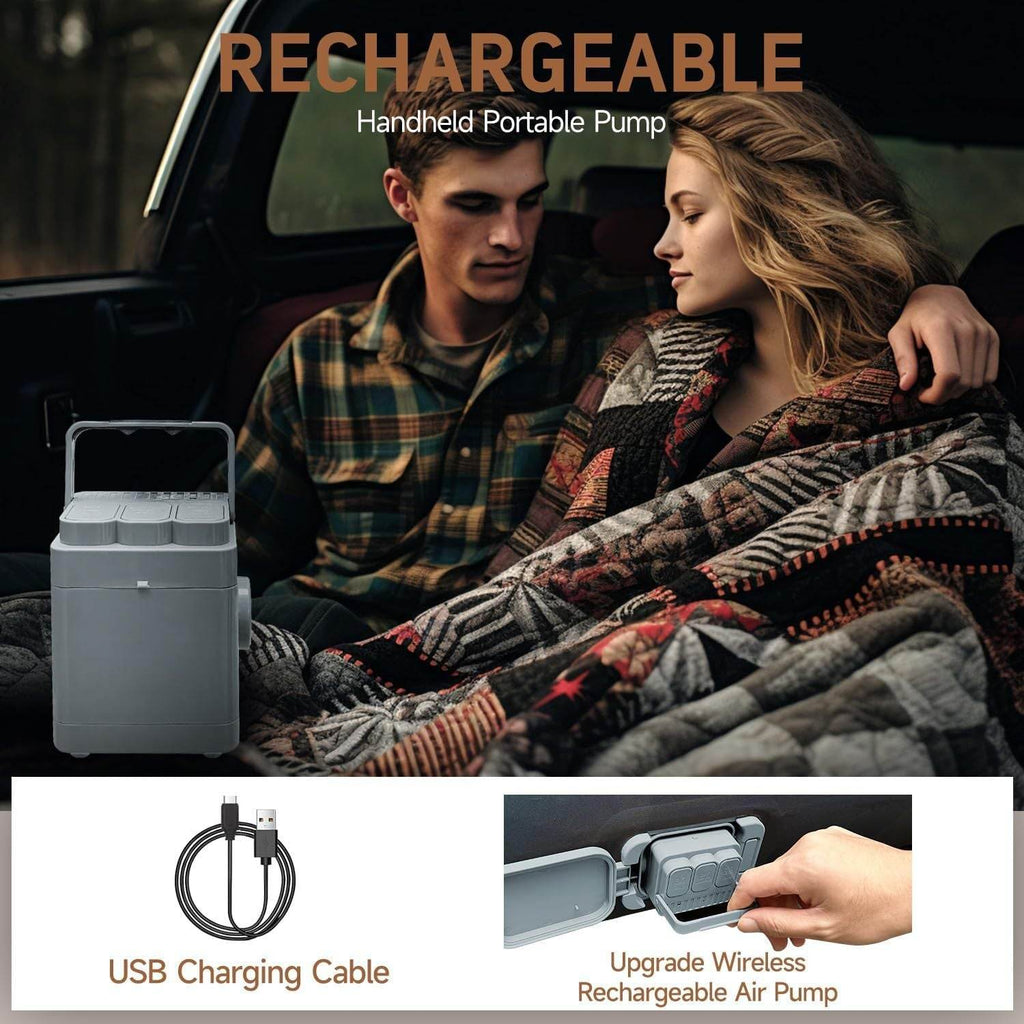 Inflatable Truck Bed Outdoor Camping Air Mattress 6.0-6.5ft - www.Shopthatapp.com