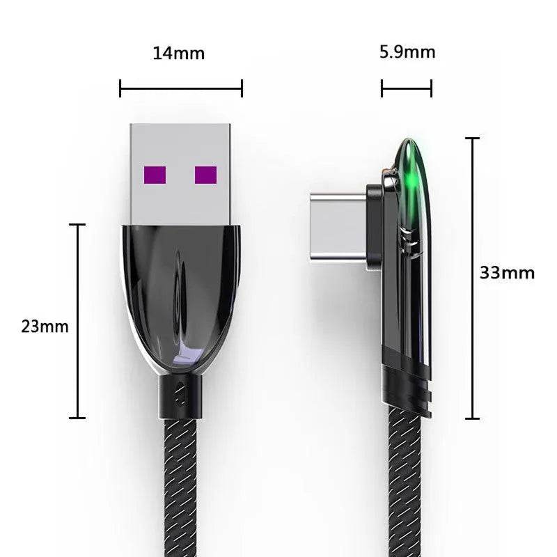 Mobile Phone Charging Cable Elbow Mobile Game - www.Shopthatapp.com