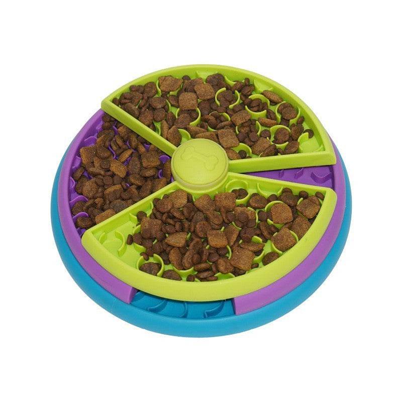3 Layer Pet Dog Slow Feeder Bowl Anti Choking Puzzle feeder for Dog - www.Shopthatapp.com