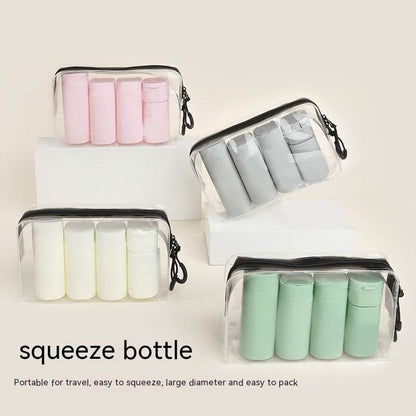 Travel Portable Filling Set Lotion squeeze Bottle - www.Shopthatapp.com