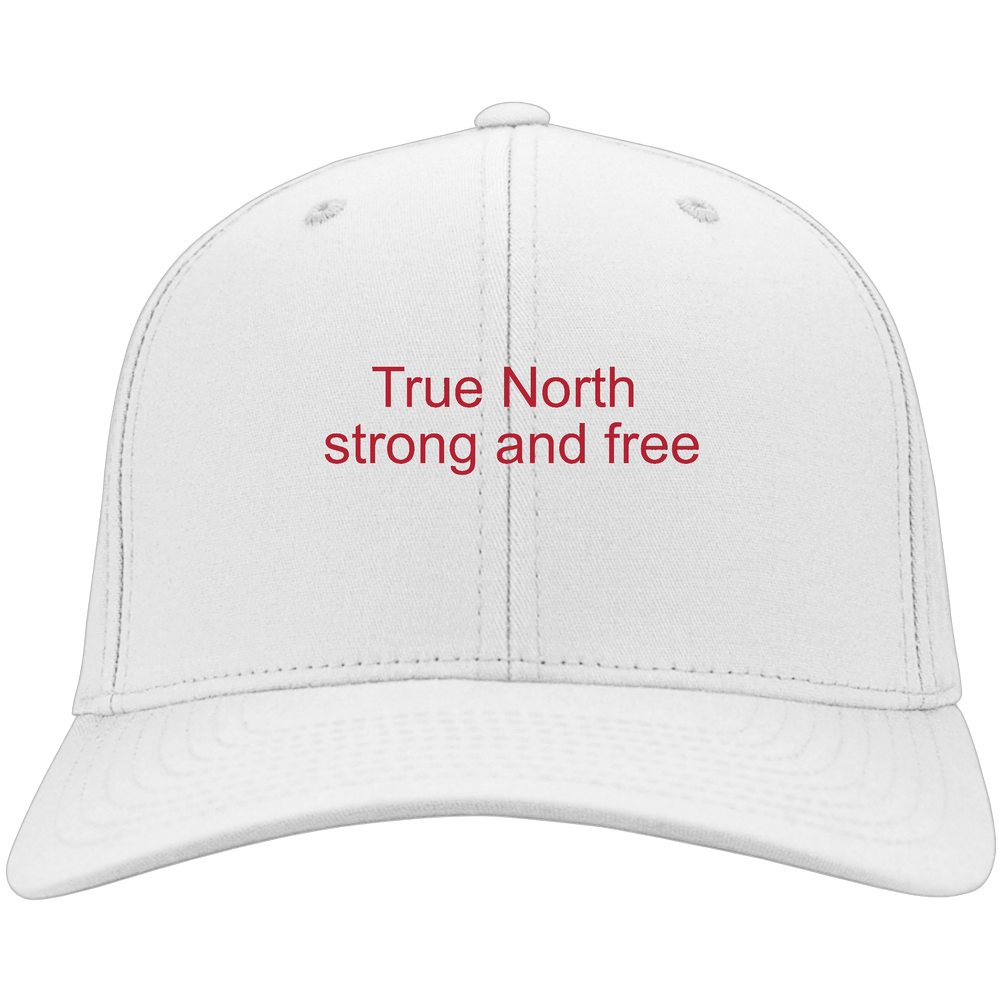 True north strong and free Hat