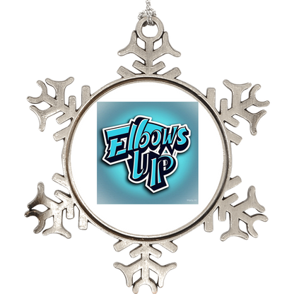 Elbows Up Holiday Ornament
