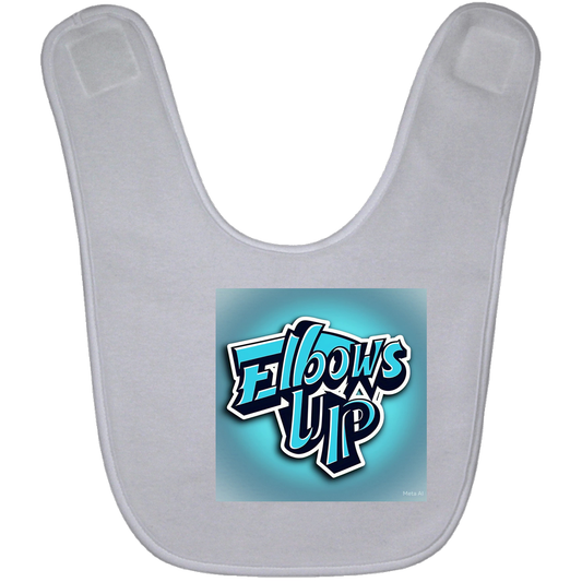 Elbows Up Baby Bib