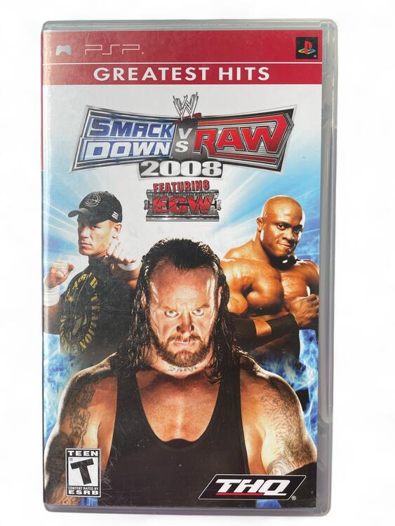 WWE SmackDown vs. Raw 2008  [Greatest Hits] (usagé) - www.Shopthatapp.com
