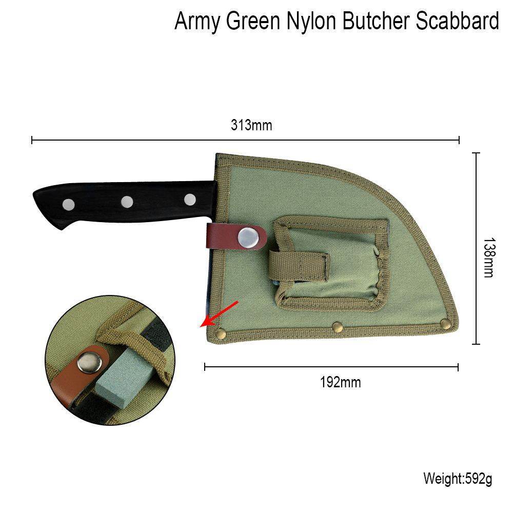 Stainless Steel Meat Cleaver Chef's Knife Cleaver - www.Shopthatapp.com