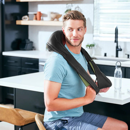 HoMedics Rechargeable Shiatsu Neck & Body Massager with Heat - www.Shopthatapp.com