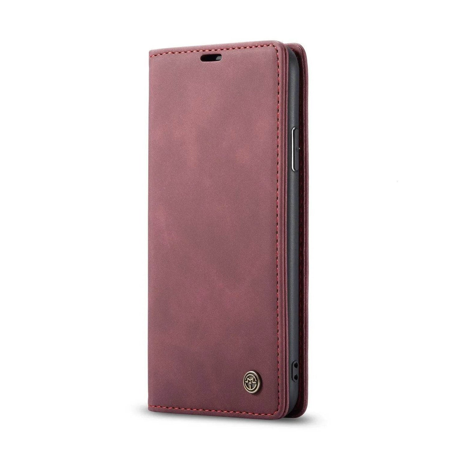 CASEME Vintage Leather Wallet  Holder Apple phone case - www.Shopthatapp.com