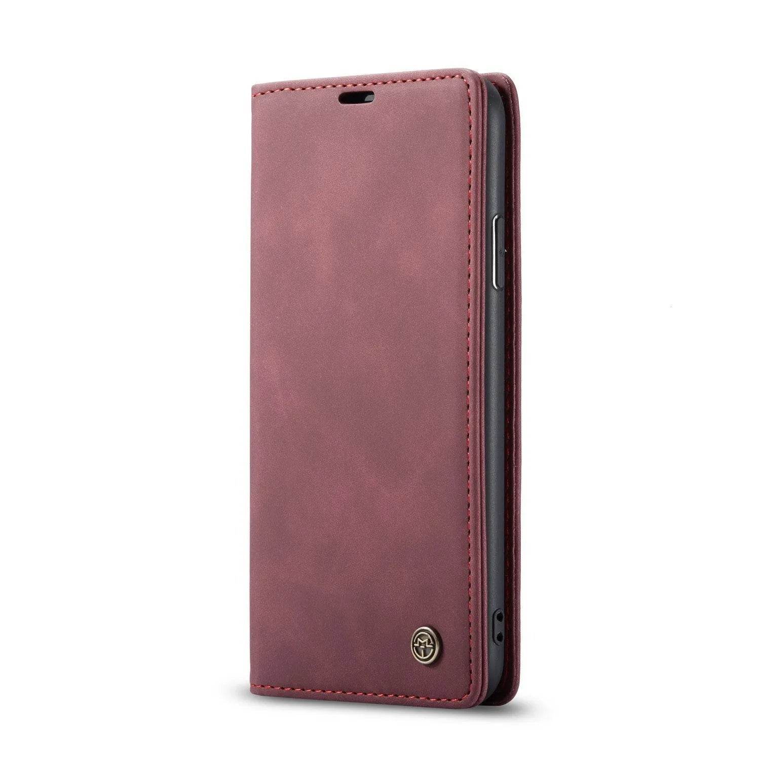 CASEME Vintage Leather Wallet  Holder Apple phone case - www.Shopthatapp.com