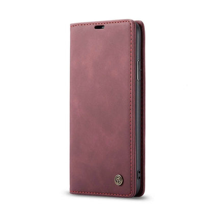 CASEME Vintage Leather Wallet  Holder Apple phone case - www.Shopthatapp.com